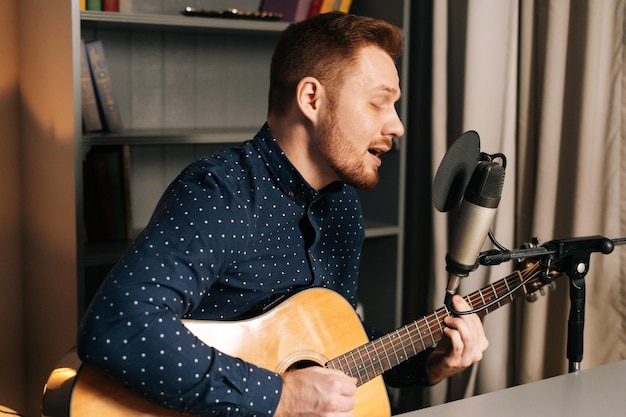 Professional vocal instructor demonstrating singing techniques during voice lessons